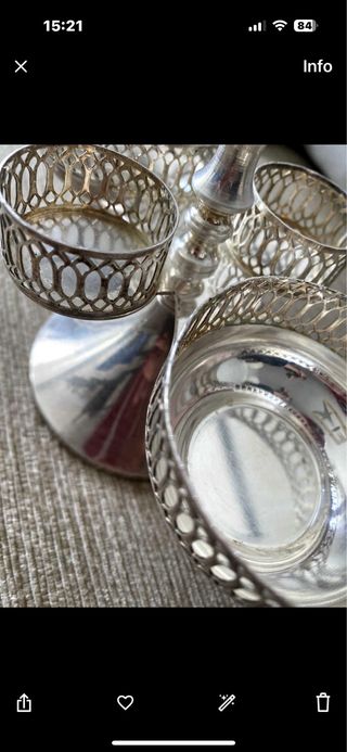 Juego Vintage Botellas y Saleros