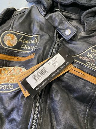 Casaco de Couro Urban Classic & Motors