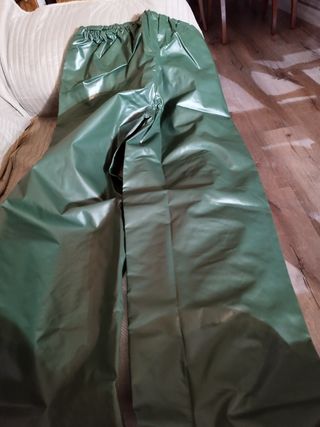 Pantalones impermeables pescador talla M