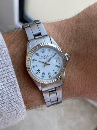 Rolex Date Mujer 26mm vintage automático