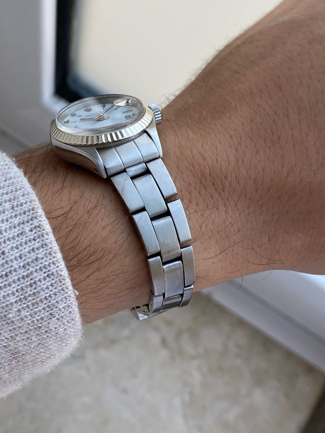 Rolex Date Mujer 26mm vintage automático