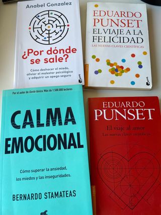 pack 4 libros autoayuda