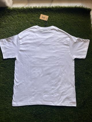 Camiseta Stussy Corazón Talla L Blanca