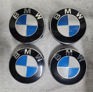 Tapones Buje Rueda BMW Originales (4uds)