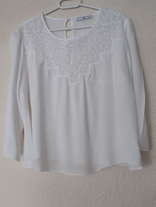 Blusa canesú Talla M