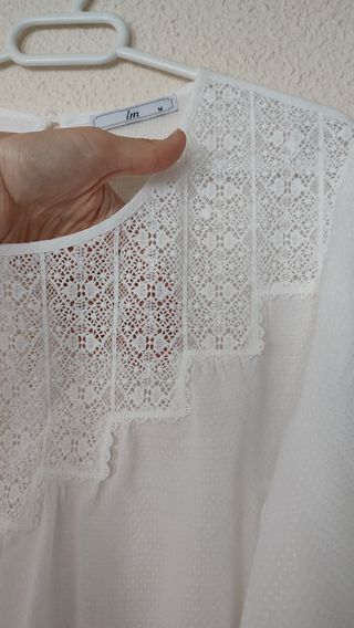 Blusa canesú Talla M