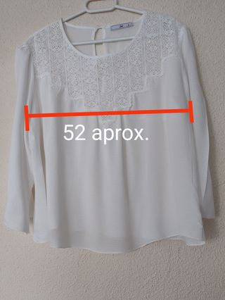 Blusa canesú Talla M