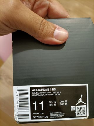 T45 Nike Air Jordan 4 RM 