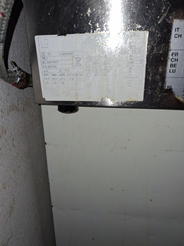 Plancha de gas cromo duro