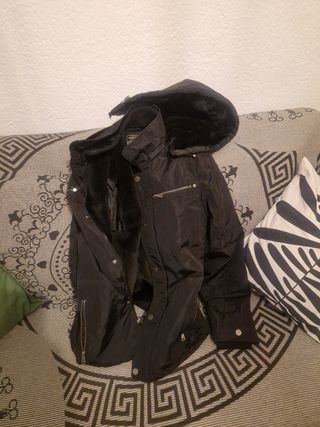 Abrigo hombre Inside negro