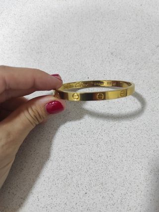 Pulsera Cartier Chapada Oro