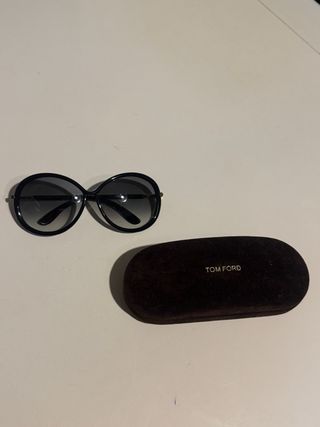 Occhiali da sole Tom Ford donna neri/oro usati 