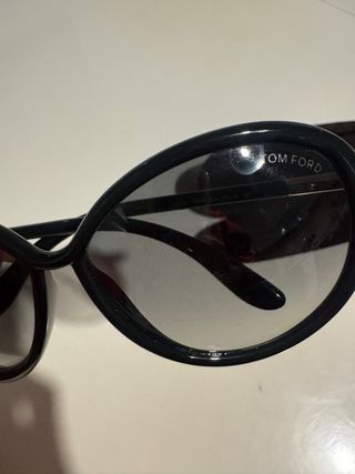 Occhiali da sole Tom Ford donna neri/oro usati 