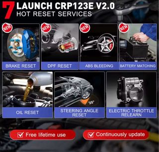 Launch CRP123E V2.0 Diagnóstico OBD2