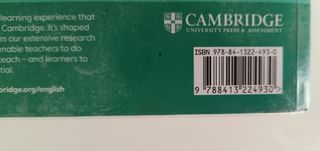 Libro texto ingles Cambridge 4°