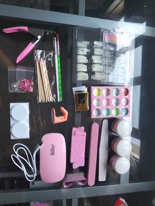 Pack Uñas Acrílicas y Accesorios