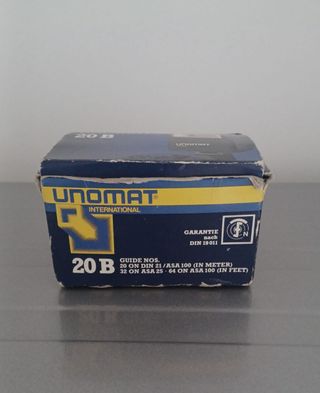 NUOVO Flash Unomat 20B Confezione Originale 20 B
