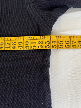 Tommy Hilfiger Navy Polo Shirt Embroidered Logo Si
