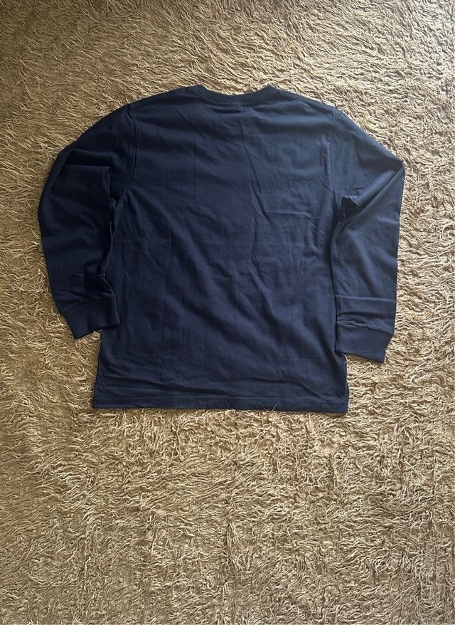 Camiseta Supreme Negra Manga Larga talla S