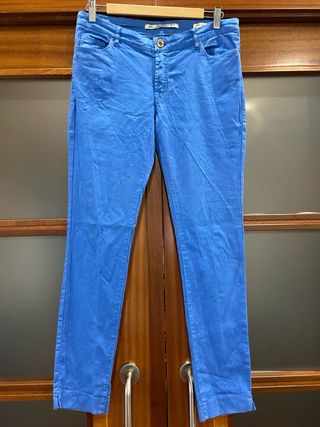 Pantalón Zara Woman Azul