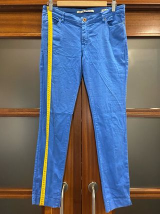 Pantalón Zara Woman Azul