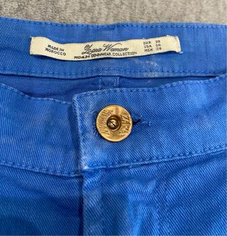 Pantalón Zara Woman Azul