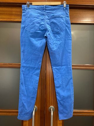 Pantalón Zara Woman Azul