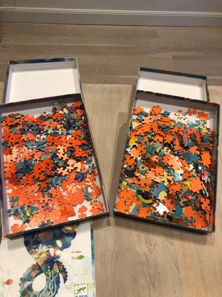 Puzzles Djeco 350 piezas Pulpo y Caballito