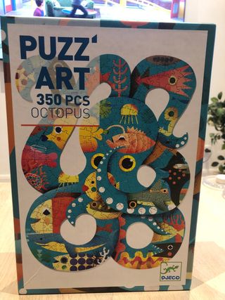 Puzzles Djeco 350 piezas Pulpo y Caballito