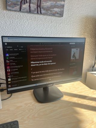 Monitor Philips 27” LCD Negro