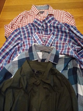 Lote 5 Camisas Hombre Talla L