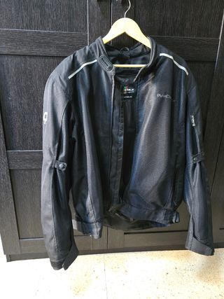 Chaqueta Moto Negra Talla 4XL