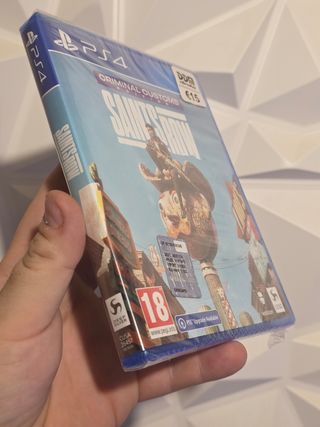 Saints Row Criminal Customs PS4 Precintado