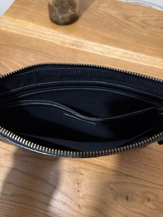 Bolso sobre piel efecto cocodrilo Zara