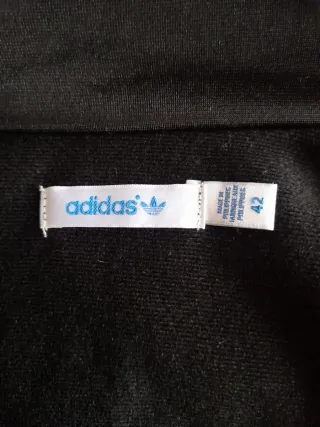 XL Chaqueta Adidas Firebird Trefoil Negra y Dorada