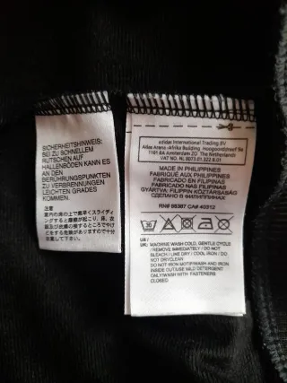 XL Chaqueta Adidas Firebird Trefoil Negra y Dorada