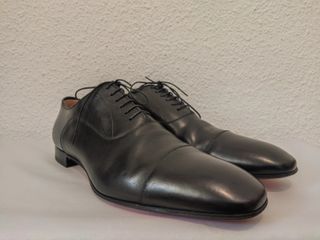 Christian Louboutin Greggo Zapatos Oxford Piel Neg