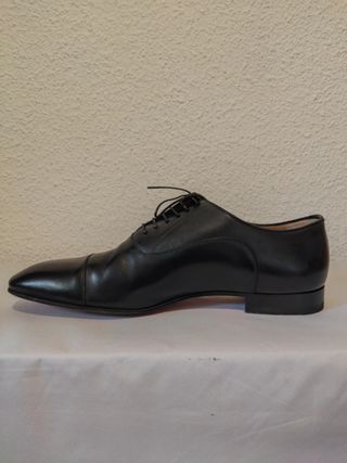 Christian Louboutin Greggo Zapatos Oxford Piel Neg