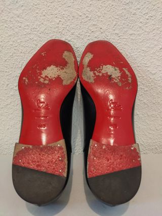 Christian Louboutin Greggo Zapatos Oxford Piel Neg