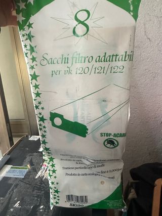 Sacchetti filtro adattabili per Folletto VK 120/12