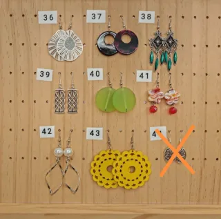 Orecchini da donna – 2€ al paio