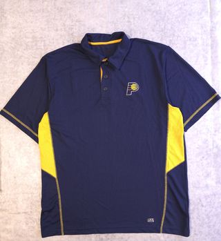 Polo NBA Indiana Pacers Azul y Amarillo Ref-32400