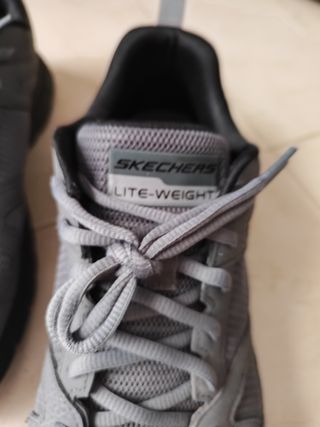 Zapatillas Skechers Gris Hombre