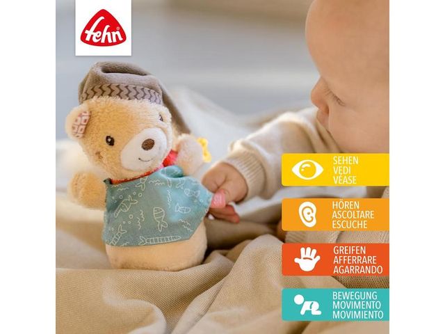 juguete de peluche oso de pie Bruno Fehn
