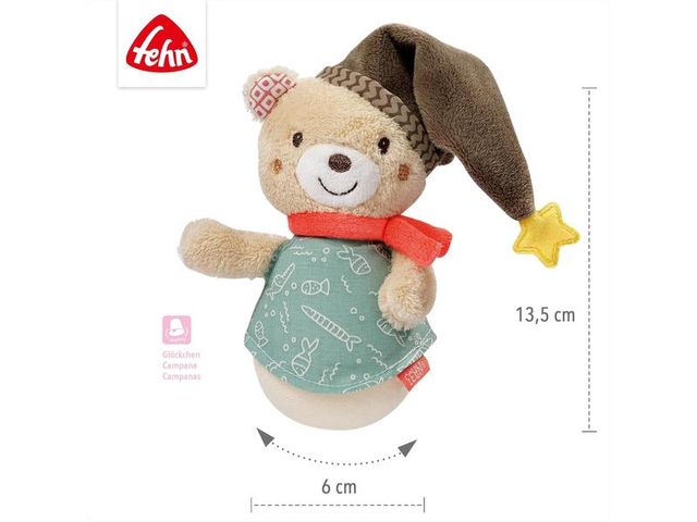 juguete de peluche oso de pie Bruno Fehn