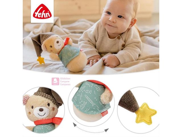 juguete de peluche oso de pie Bruno Fehn