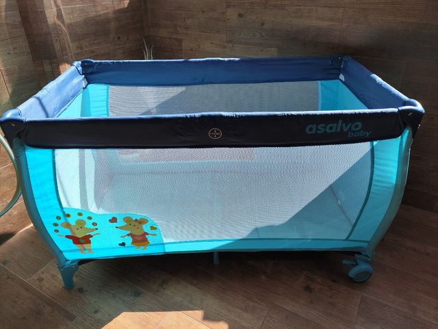 Cuna de viaje Asalvo Baby y colchón