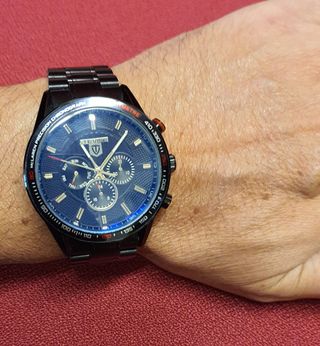 Reloj Automático Tevise Negro