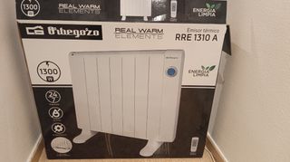 Emisor térmico/calentador blanco