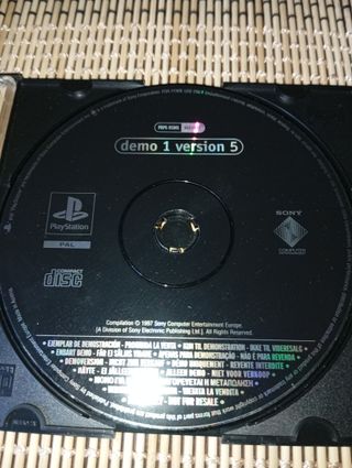 Demo One versione 5 Playstation PAL PBPX-95001 1997